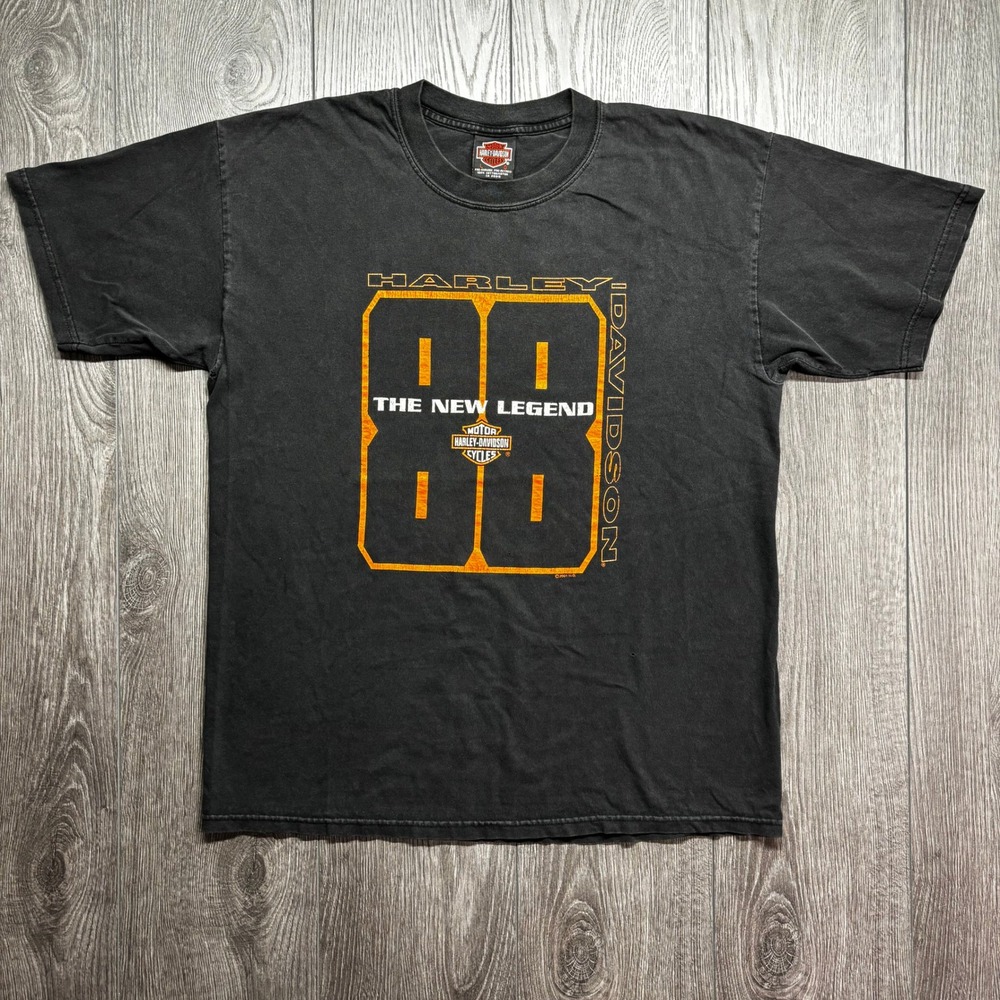 Vintage Harley Davidson T Shirt Mens Large The New Legend Jacox Toronto 88